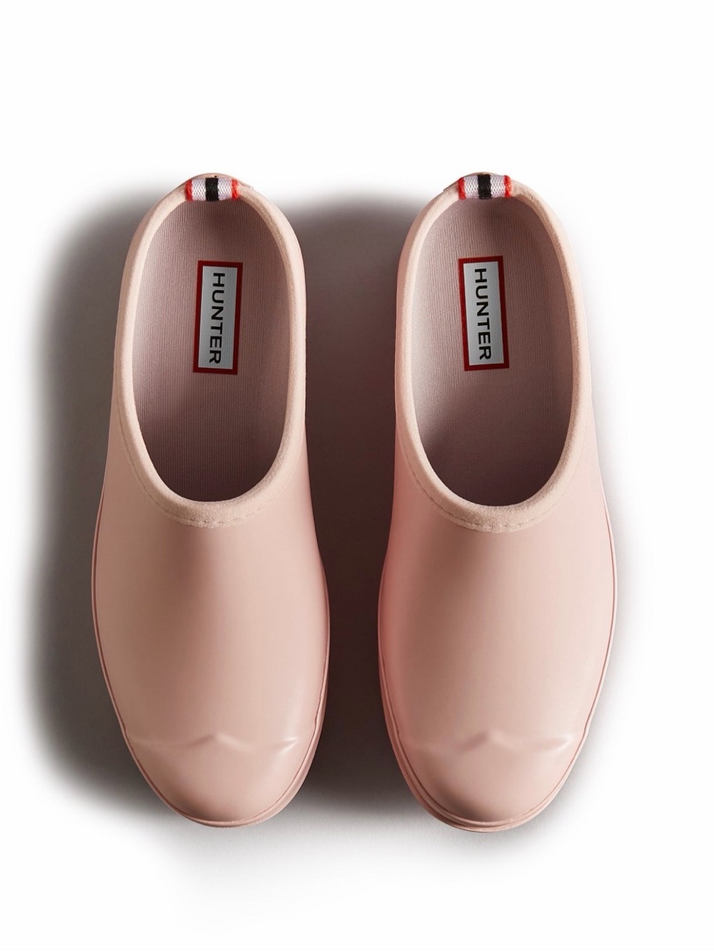 Hunter Women's Blush Pink Waterproof Clogs